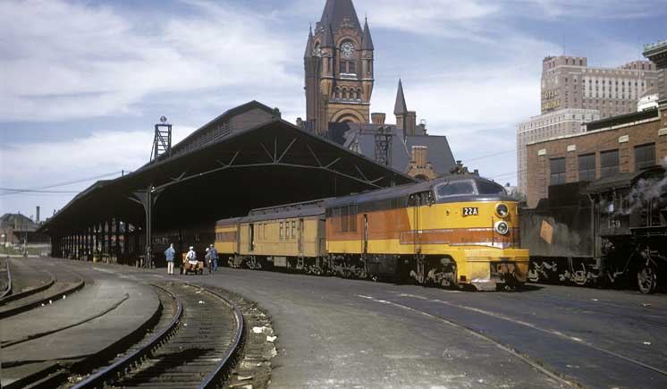 train travel 1940s