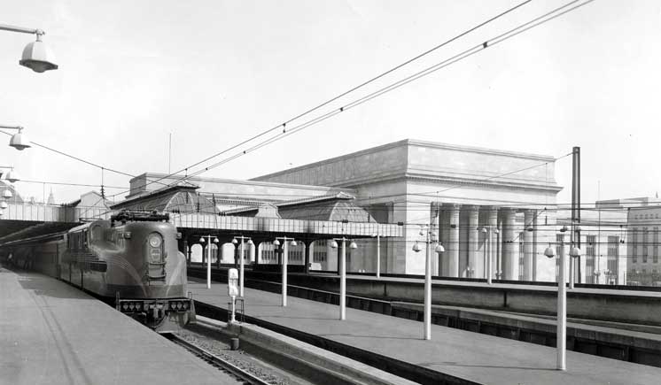 train travel 1940s