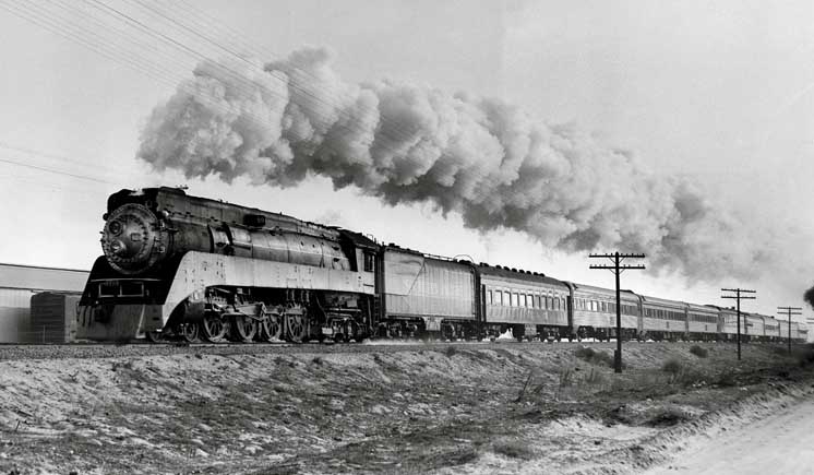 train travel 1940s