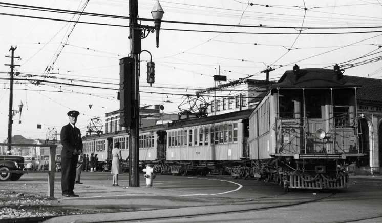 train travel 1940s