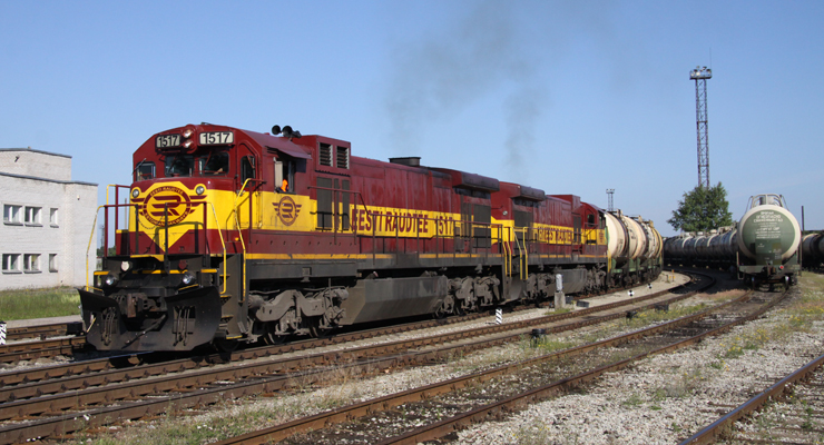 Front of locomotive