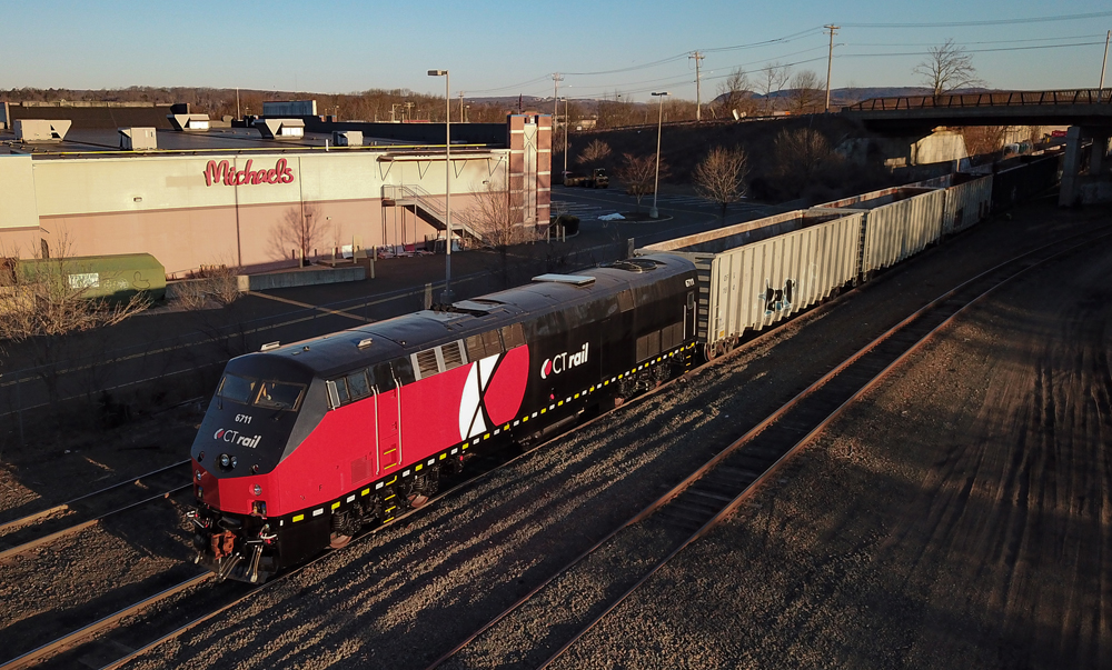 New CDOT P40 locomotive