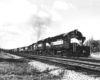 Road-switcher diesel locomotives with freight train