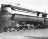 Streamlined 4-6-2 steam locomotive