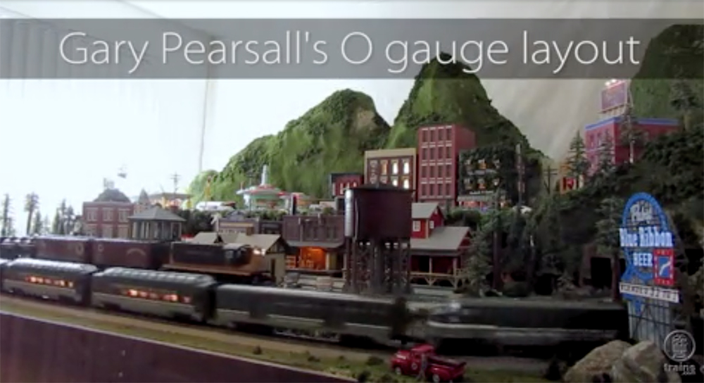 Gary Pearsall’s compact O gauge layout