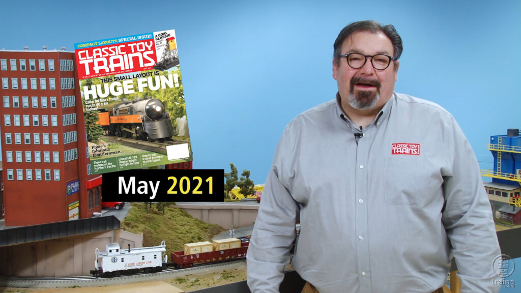 Editor Hal Miller with May 2021 issue