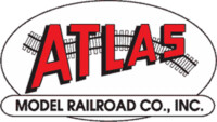 The logo for Atlas Model Railroad company