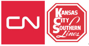 Canadian National and Kansas City Southern logos