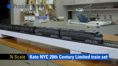 Kato 20th Century Limited train set