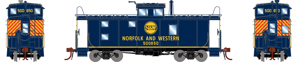 Norfolk and Westestern caboose