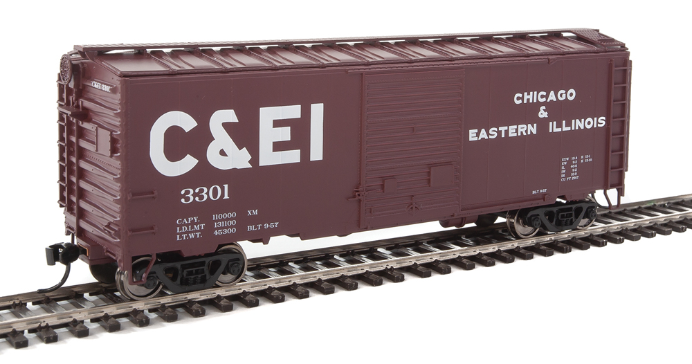 Walthers HO Scale 40' AAR Modernized 1948 Boxcar Burlington Northern/BN #187324