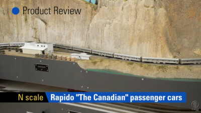 Rapido Trains N scale Canadian passenger train