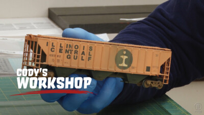 Cody’s Workshop: Modernize an old covered hopper, Ep. 46