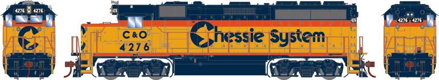 Athearn Genesis HO scale Chessie System Electro-Motive Division