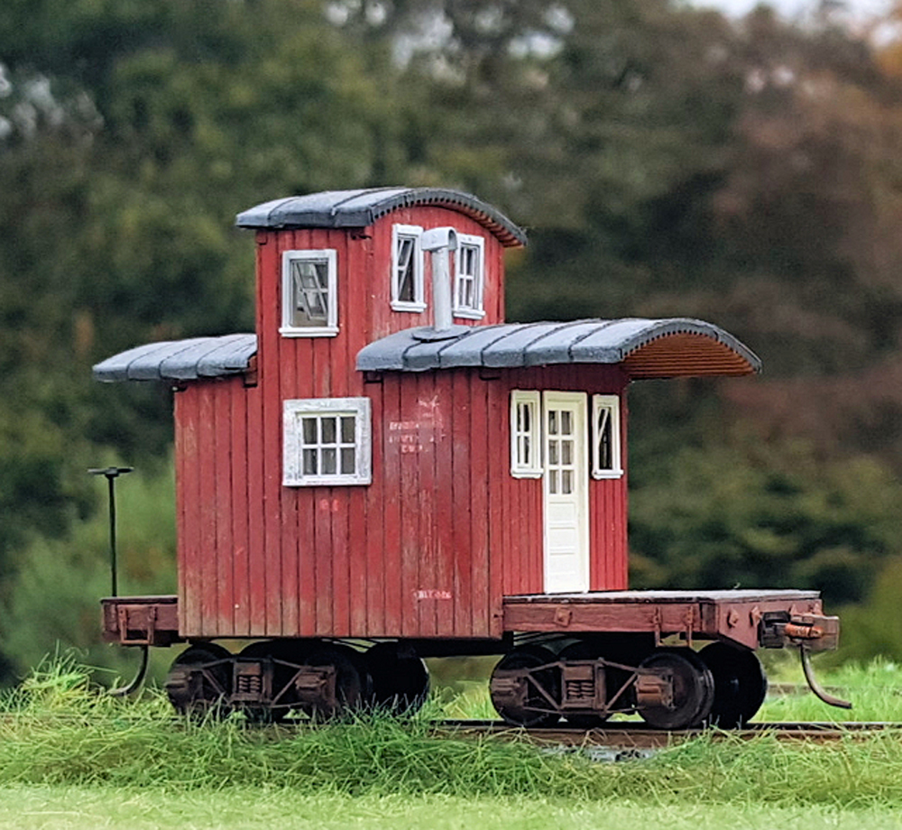 Conowingo Models HO scale 24-foot caboose kit.