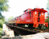 caboose on end of train in Tennessee