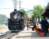 steam passenger train in Tennessee