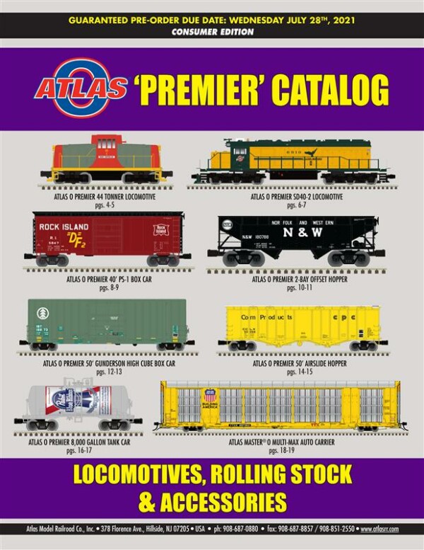 Atlas O announces models from MTH tooling Trains