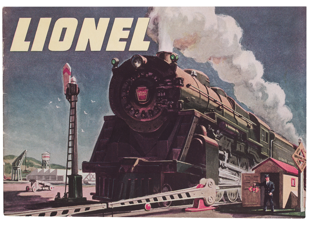 Cover of 1947 Lionel consumer catalog