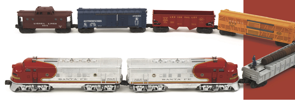 Catalog art of Lionel set no. 2227W