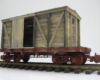 A large-scale flatcar project