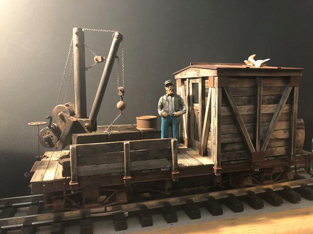 A large-scale flatcar project