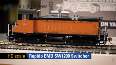Rapid Review: Rapido Trains EMD SW1200 Switcher