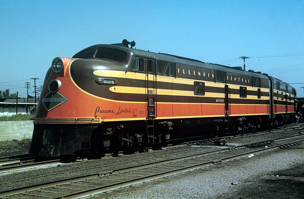 Illinois Central Railroad Locomotives Trains
