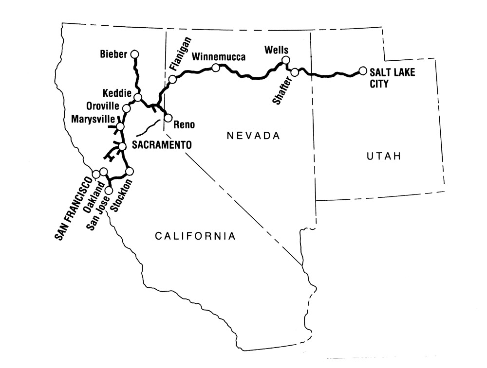 Western Pacific Passenger Trains of Notable Merit