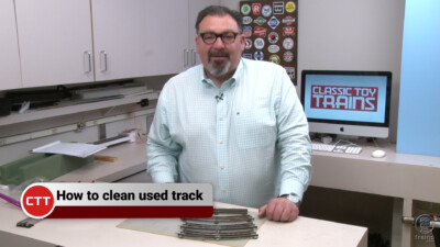 How to clean old, rusty, and dirty track