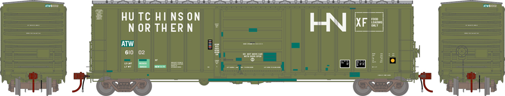 Atlantic & Western 50-foot SIECO boxcar.