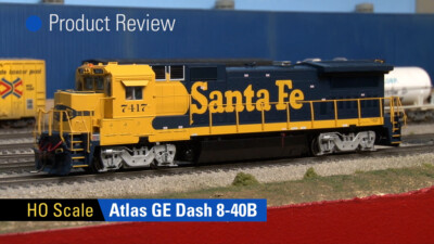 Check out Atlas’s re-released HO scale GE Dash 8-40B
