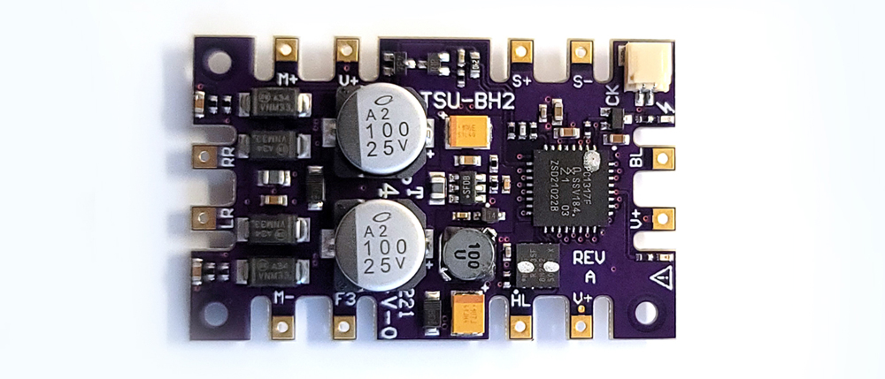 SoundTraxx Tsunami2 TSU-BH2 decoder.