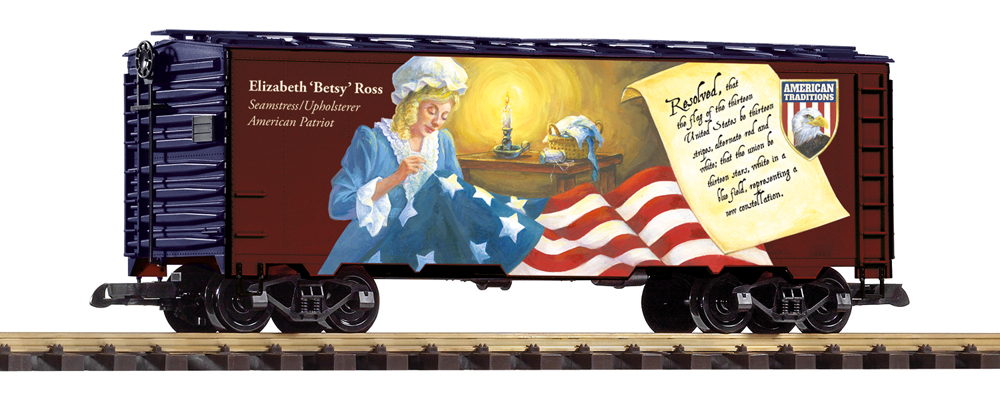 Betsy Ross American Traditions refrigerator car.