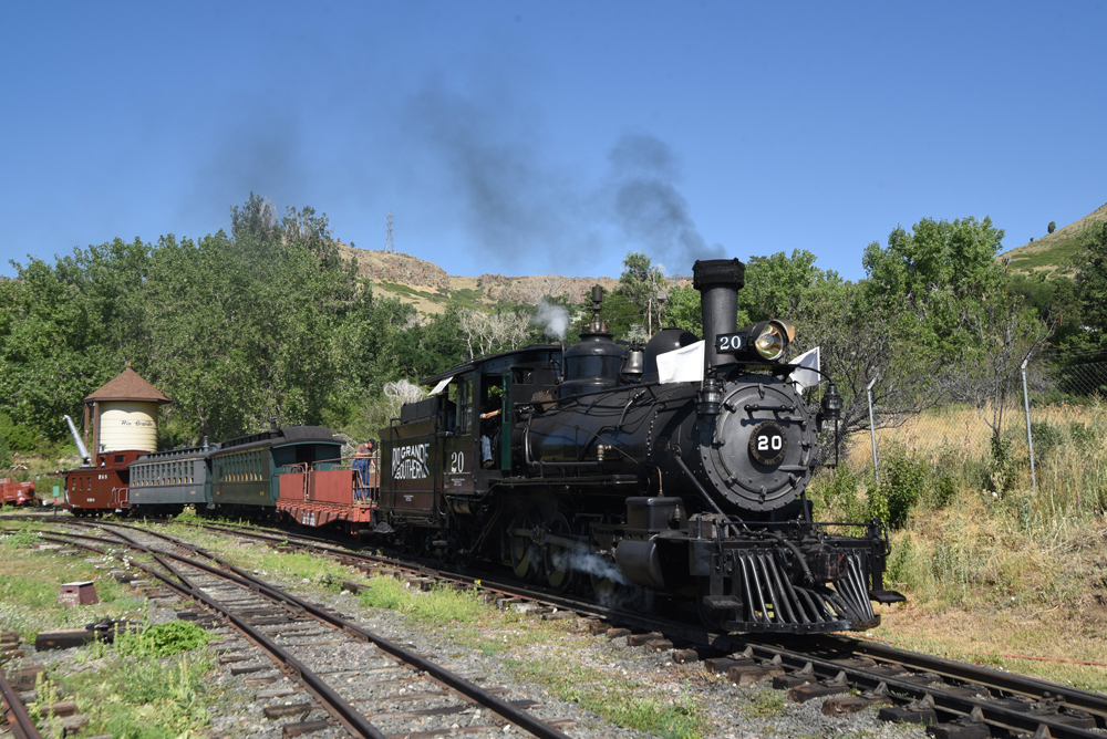 Narrow guage steam engine