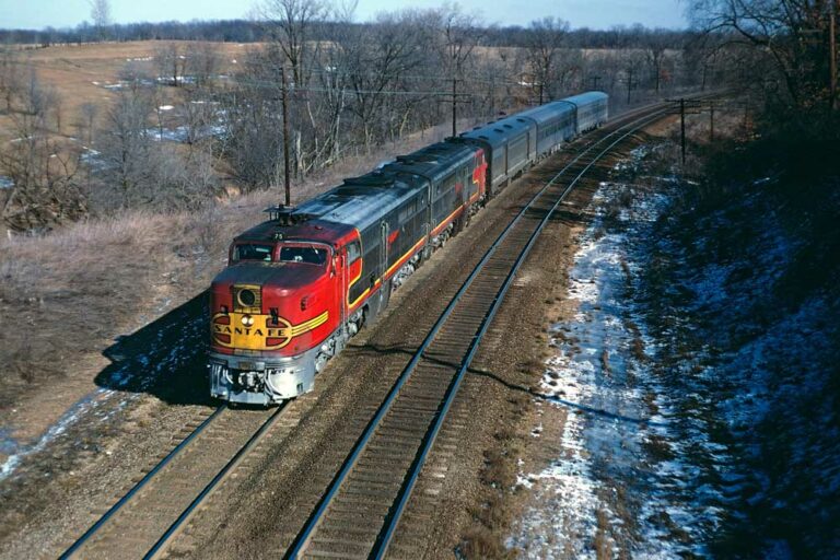 PAs on parade Trains