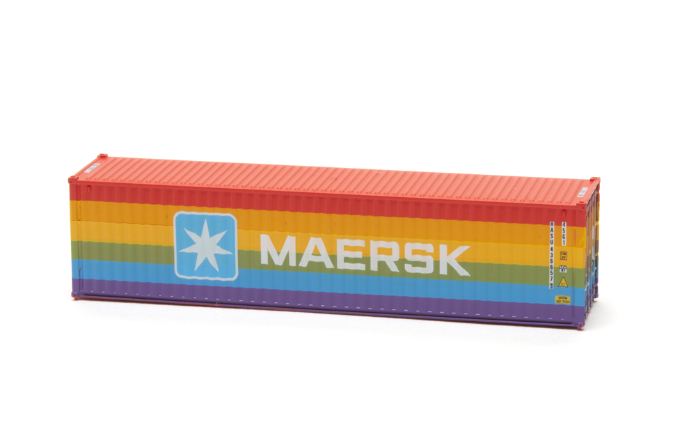 Maersk Rainbow 40-foot high-cube container