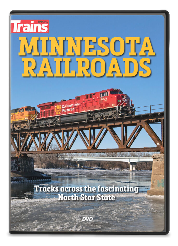 Trains magazine Minnesota Railroads DVD available at the Kalmbach Hobby Store.