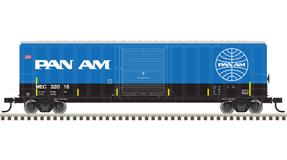 50’-6” Pan Am boxcar