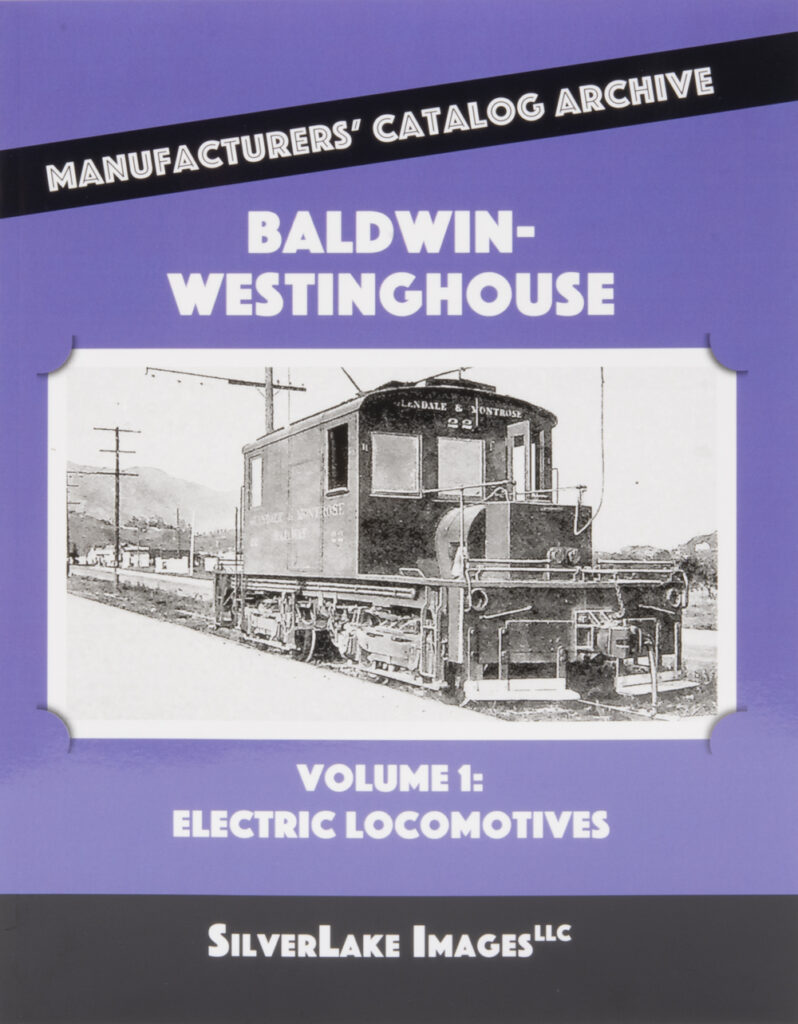 Ron’s Books Baldwin-Westinghouse Electric Locomotives Vol. 1