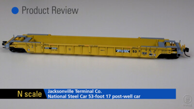 Rapid Review: Jacksonville Terminal Co. N scale well car