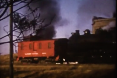 Illinois Central steam railroading in the late 1950s
