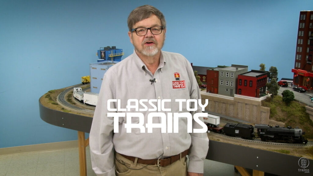 Bob Keller in front of CTT layout doing BTB intro