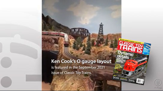 Ken Cook’s O gauge layout