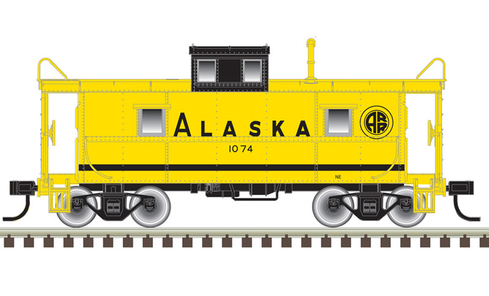 Alaska Chesapeake & Ohio cupola caboose.