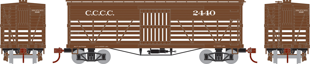 Canada Cattle Car Co. 36-foot old-time stockcar.