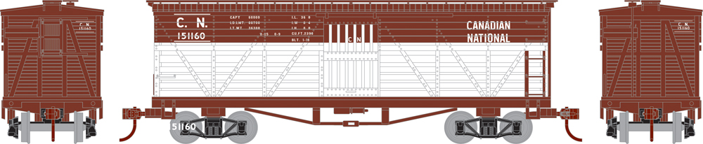 Canadian National 36-foot old-time stockcar.