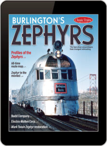 Burlington's Zephyrs' magazine cover