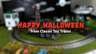 Lionel’s Phantom train stars on this O gauge Halloween layout