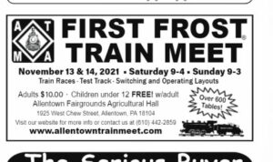 An ad for a train meet.